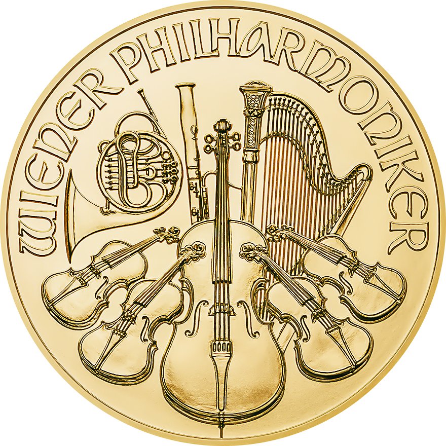 Gold Philharmoniker 1/10 oz