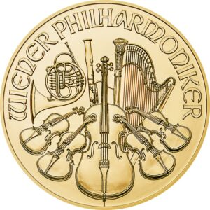 Gold Philharmoniker 1/2 oz