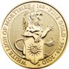 Gold The Queen's Beasts 1 oz - White Lion of Mortimer