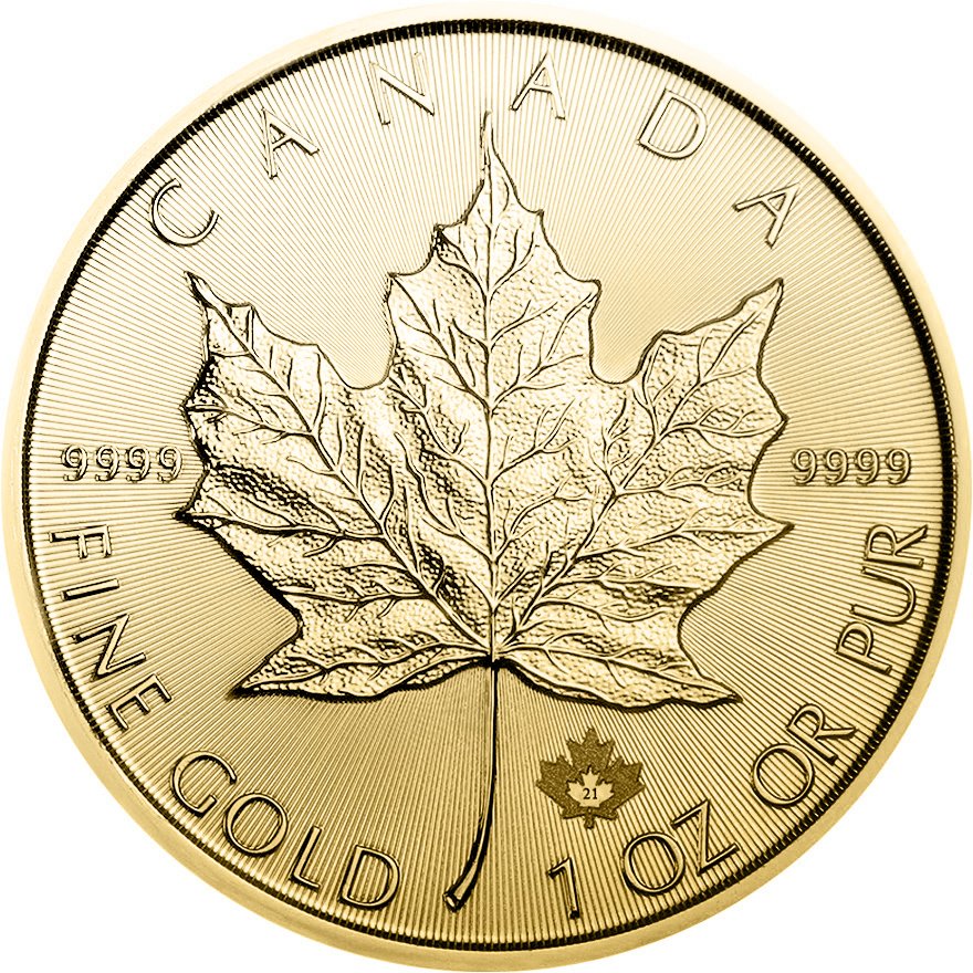 Gold Maple Leaf 1 oz - diverse Jahrgänge