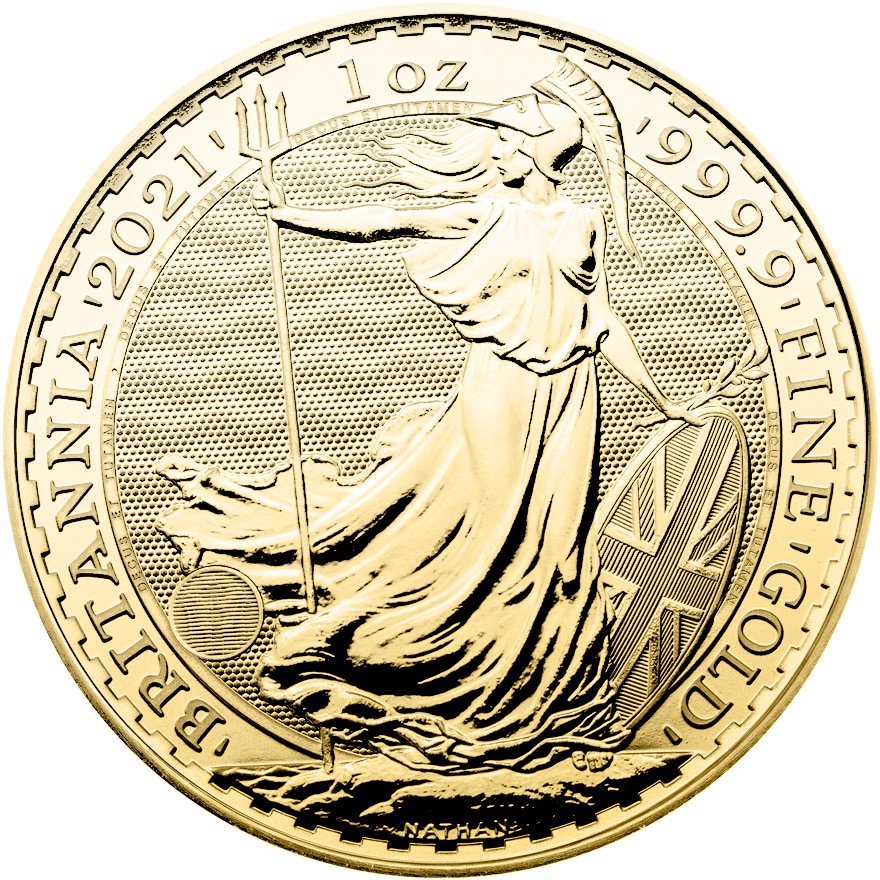 Gold Britannia 1 oz (24 Karat) - diverse Jahrgänge
