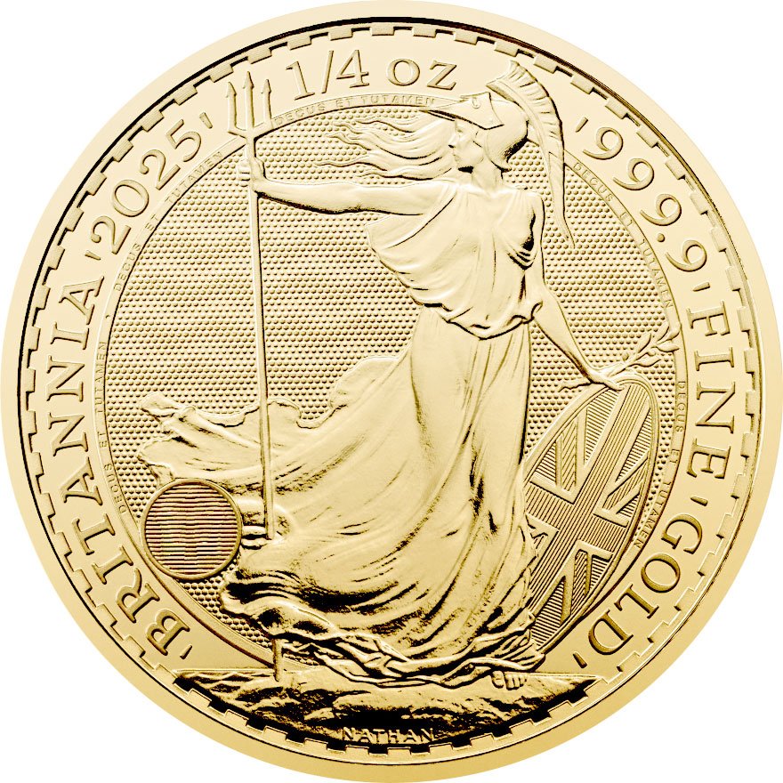 Gold Britannia 1/4 oz - 2025
