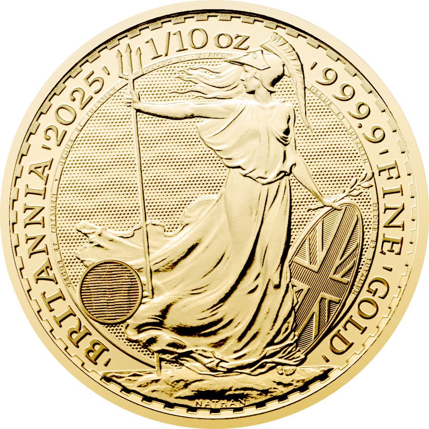 Gold Britannia 1/10 oz - 2025