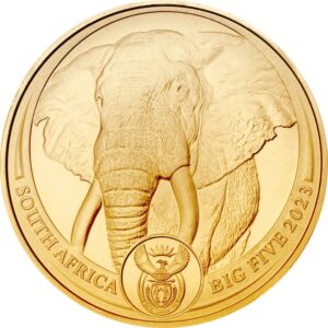 Gold Elefant 1 oz - Big Five - diverse Jahrgänge