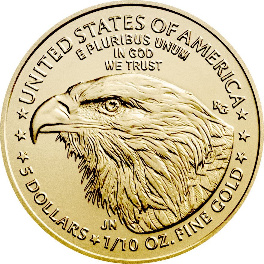Gold American Eagle 1/10 oz - 2025