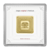 Goldbarren Geiger original - 1 oz .9999 quadratisch in Kapsel