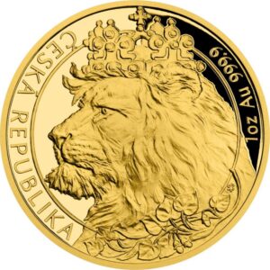Gold Tschechischer Löwe 1 oz - PP - 2021 (inkl. Etui und COA)