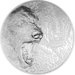 Silber King of the North - Polar Bear 1000 g PP - Ultra High Relief