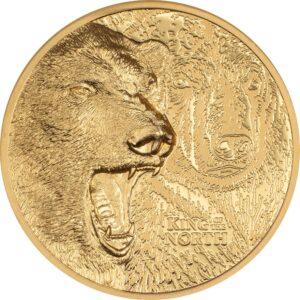 Gold King of the North - Polar Bear 1 oz PP - Ultra High Relief