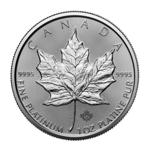 Maple Leaf - Kanada 1 oz Platinmünze