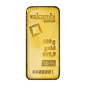 Goldbarren - 500 g .9999 VALCAMBI