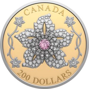 Gold 'Williamson-Diamantbrosche' 60 g PP - Rosa Turmalin 2025
