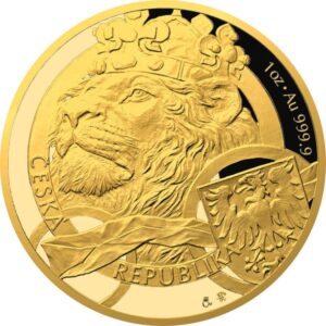 Gold Tschechischer Löwe 1 oz - PP - 2025 (inkl. Etui und COA)
