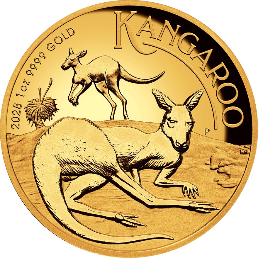 Gold Känguru 1 oz PP - High Relief 2025