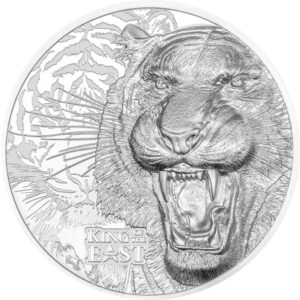 Silber King of the East - Tiger 1000 g PP - Ultra High Relief