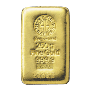 Goldbarren - 250 g .9999 ARGOR-HERAEUS
